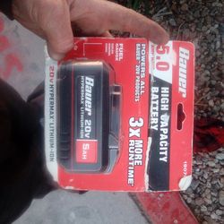 Bauer 20v 5ah battery! Brand new !