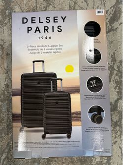 Delsey Paris 2-Piece Hardside Luggage Set
