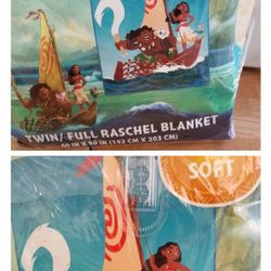 Twin/full Raschel Blankets Disney