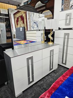 New special white color dresser mirror special