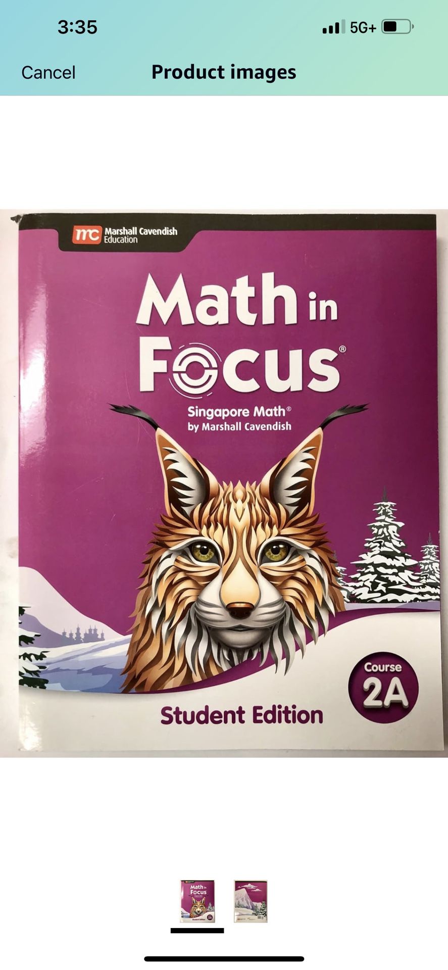 Math In Focus 