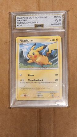 Pikachu platinum mint+ 9.5