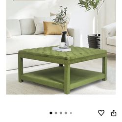 Green Ottoman 