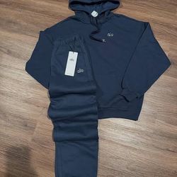 ALO Yoga Men’s Size Large Navy Blue Hoodie