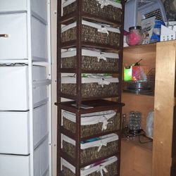 Set Of 2 Basket Organizer 