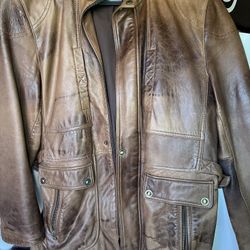 Men’s leather jacket