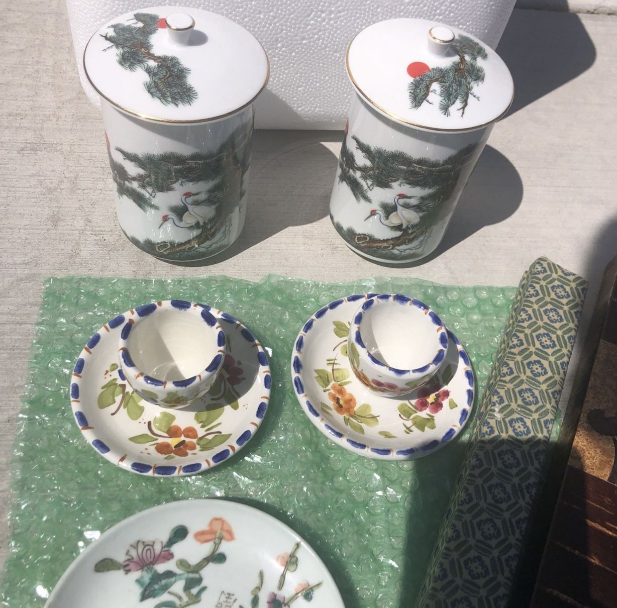 $20 Tea set and three pairs of chopsticks!