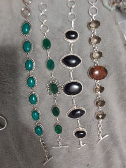Bracelets stone. Second one sold 15 each