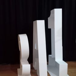 Brand New Numbers And Letters For Sale For Your Special Events