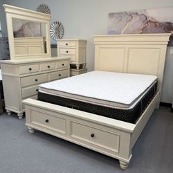 Queen bedroom set (FREE 24H DELIVERY AND SETUP)