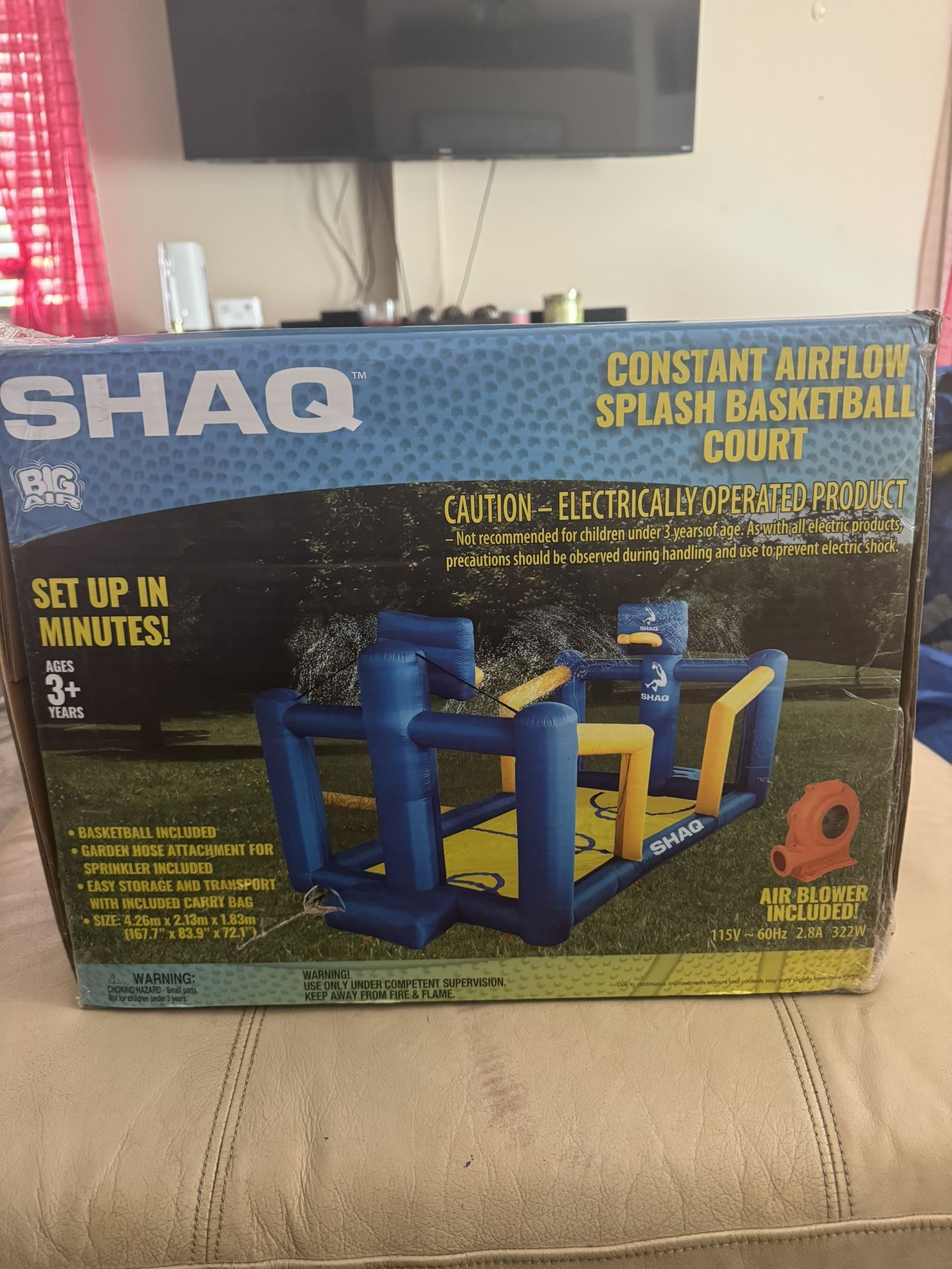 Shaq Constant Airflow Basketball Court