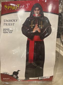 Spirit Halloween Unholy Priest Adult Costume