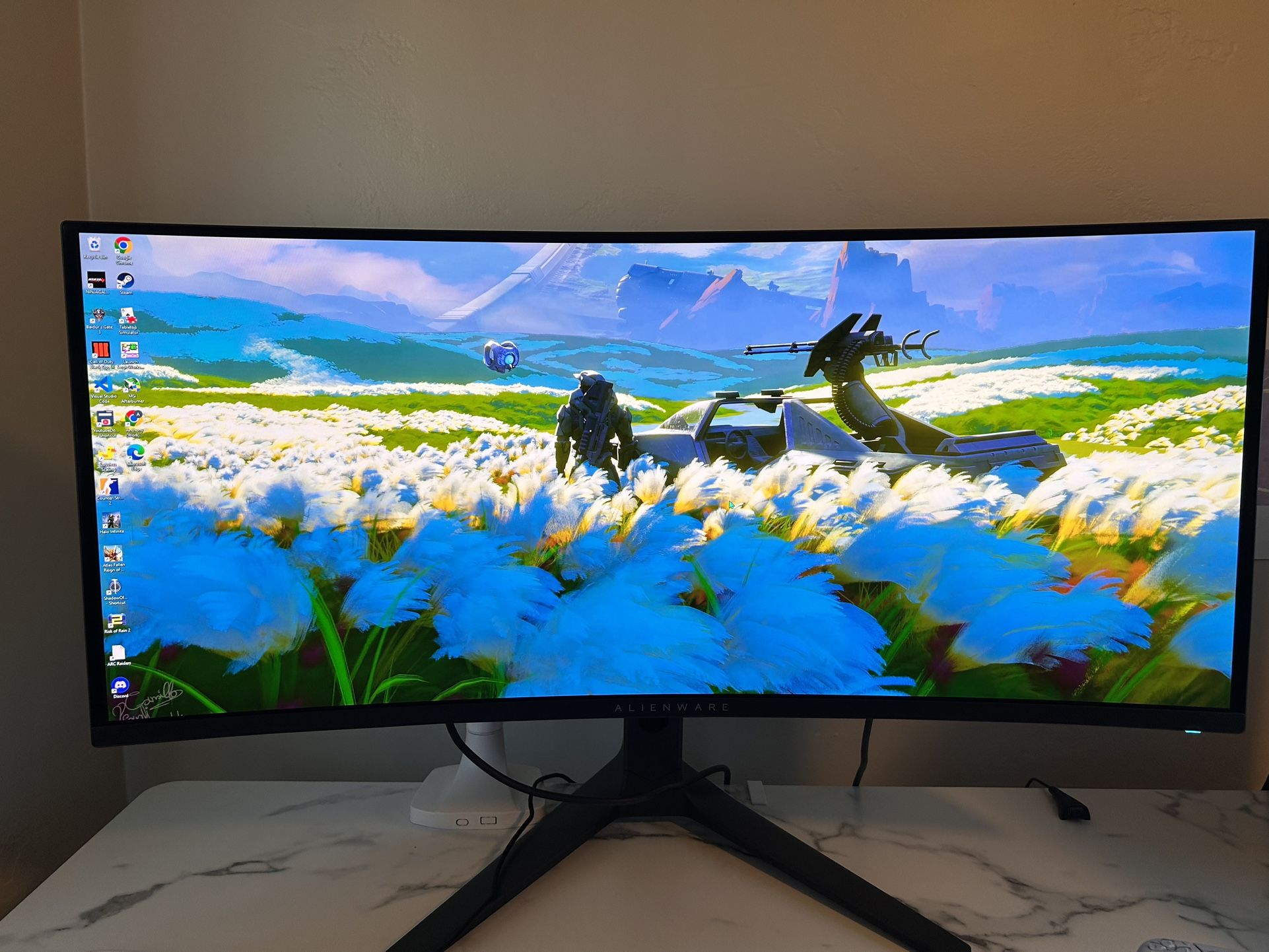 Alienware 34 Curved QD-OLED Monitor - AW3423DWF