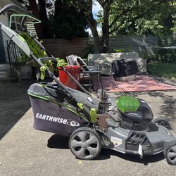 FREE Battery Powered Lawn Mower