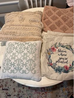 Throw Pillow and  decorative covers