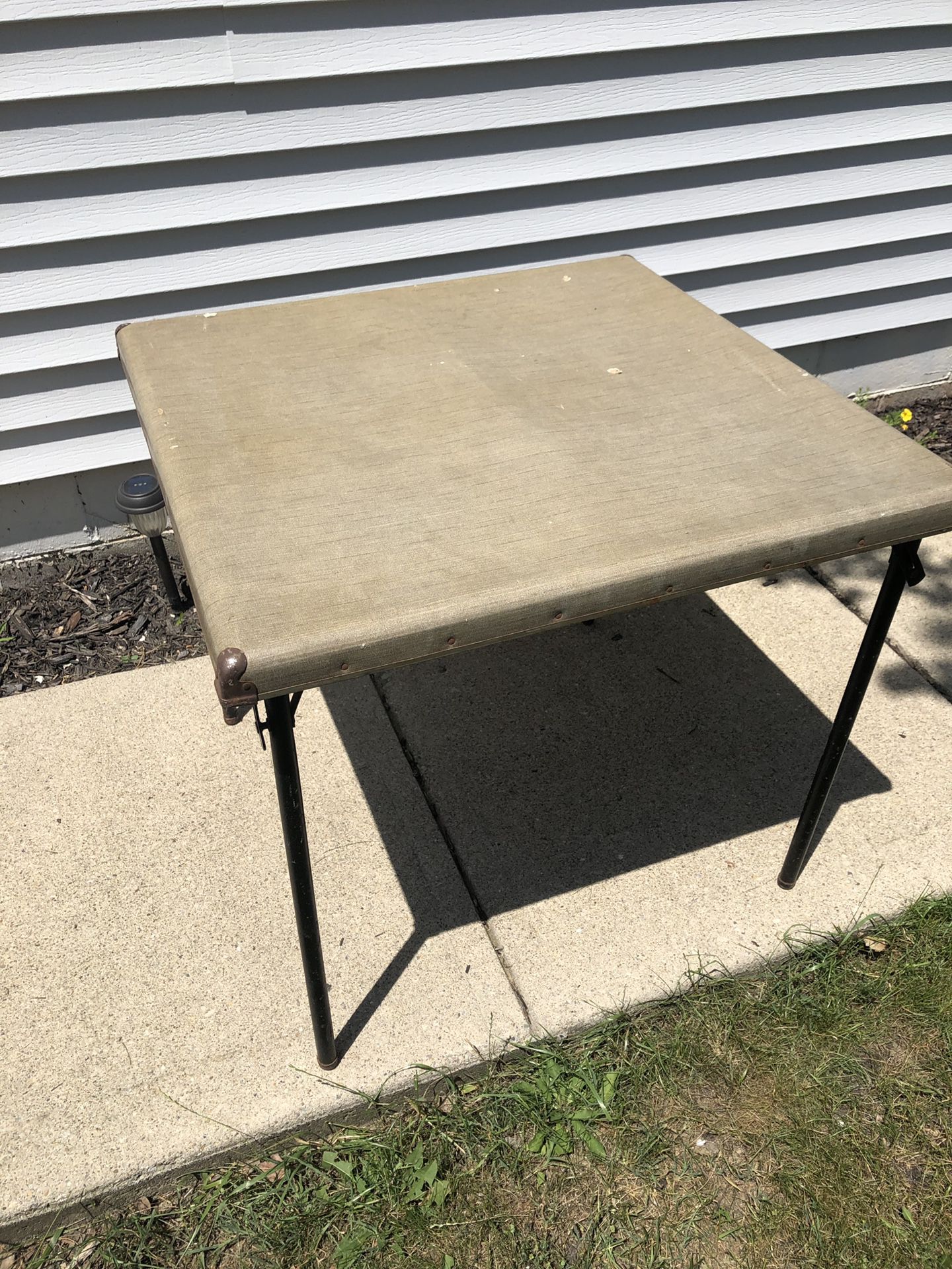 Small card table