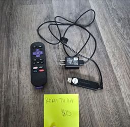 Roku TV kit & remote