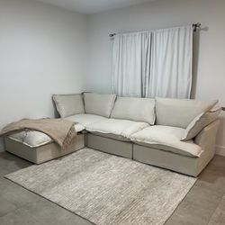Beige cloud sectional (NEW SETS)