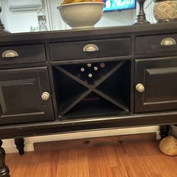 Dining Room  Wooden  Server & Table