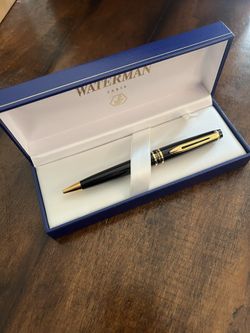 Waterman Pen - Black Ink Ball Point - Brand New