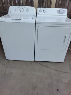 GE washer and Electric dryer