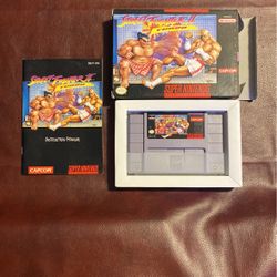 Street Fighter 2 Turbo - Super Nintendo 