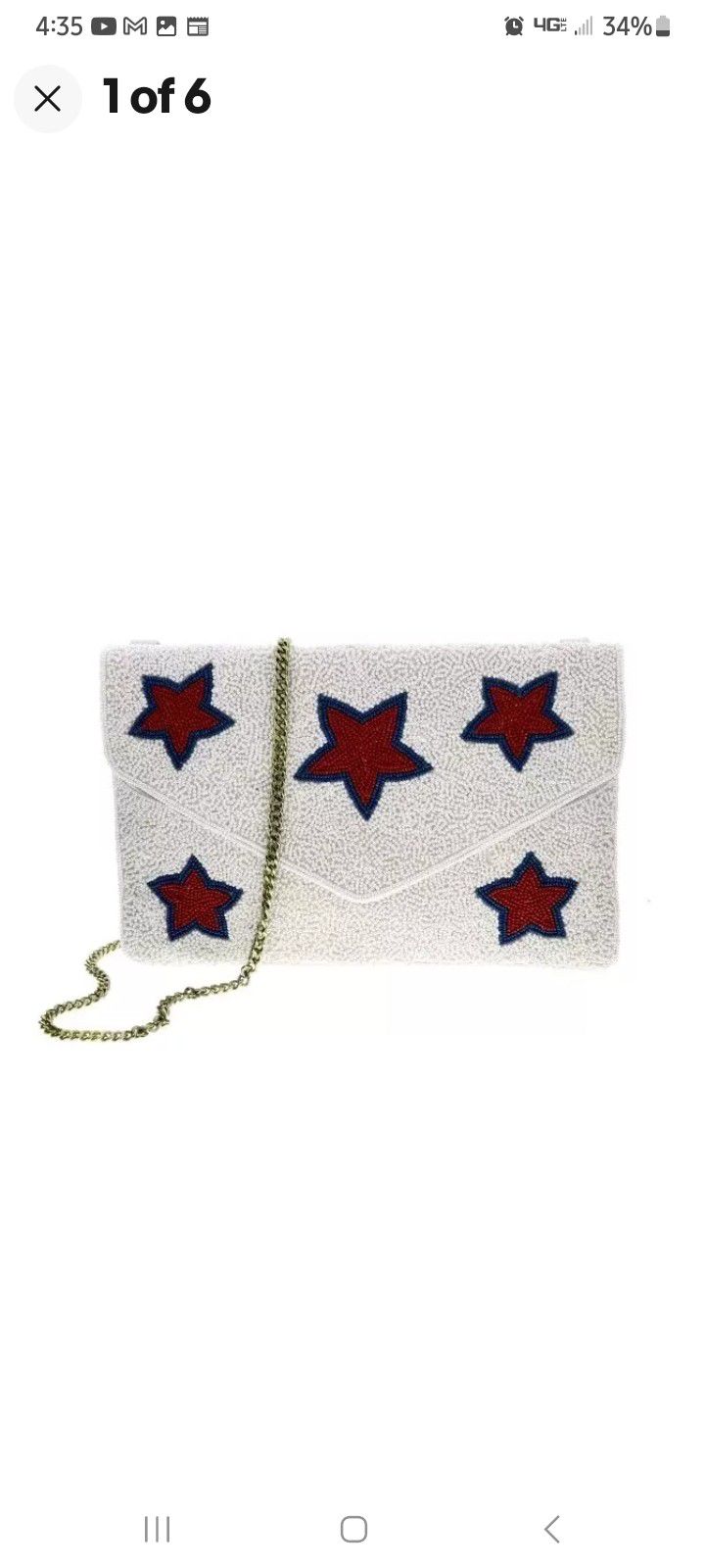 Jane Marie "Party In The Usa" Clutch Purse