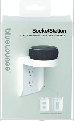 Bluelounge Phone Amazon Echo Dot Keys Wallet Outlet Lightswitch Socket Storage Organizer Mount