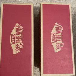 Vans shoe boxes