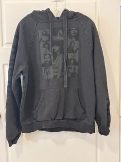 Taylor Swift The Eras Tour Gray Photo Collage Hoodie Size S