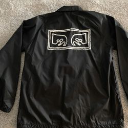 Obey Mens Windbreaker - Excellent Condition