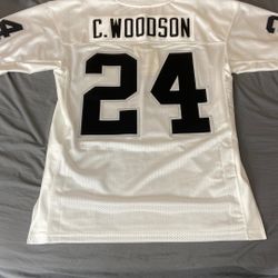 Authentic Charles Woodson Raider Jersey 