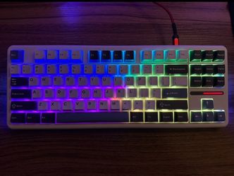 AULA F87 Wired Gaming Keyboard, 75% TKL keyboard, RGB backlit Mechanical Gaming Keyboard For Windows