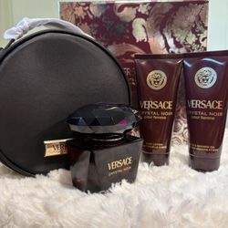 Versace Crystal Noir Perfume Set