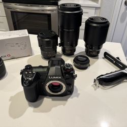 Professional Camera & Lenses 