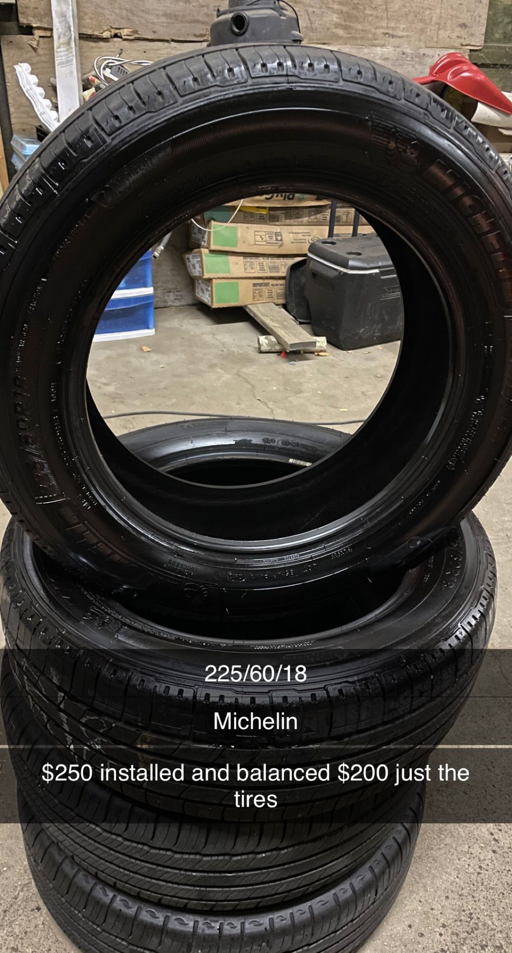 Michelin Tires Set