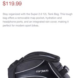 Cortech Super 2.0 12L Tank Bag