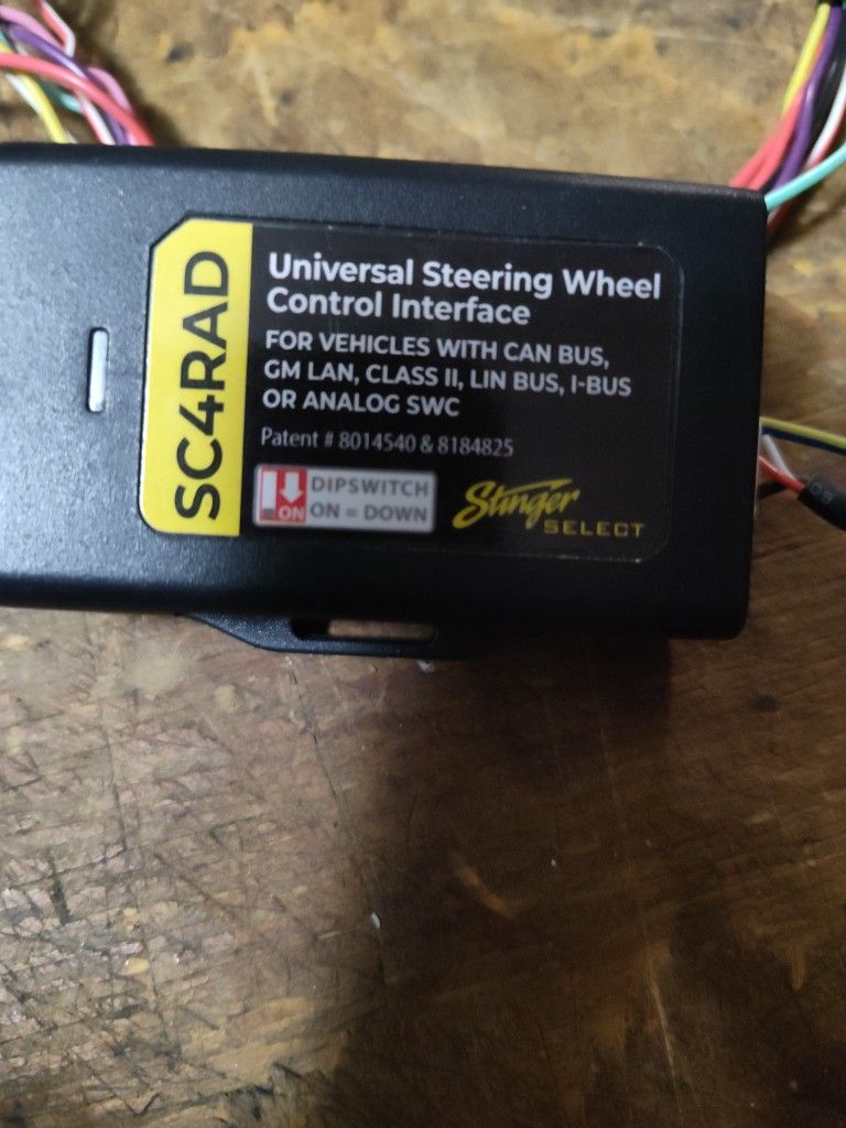 Aftermarket Stereo Adapter For Steering Wheel Buttons 