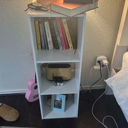 Nightstand Table With Shelves