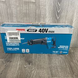 Makita 40V Max Brushless Reciprocating Saw GRJ01Z