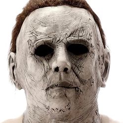 BRAND NEW IN BOX WeBingo Halloween Michael Myers Mask Full Mask Horror Movie Party Festival Cosplay Latex Prop Decoration Crafted from premium natural