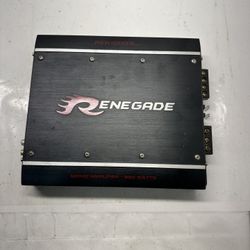 Electronic Renegade Red 1000 Car Automatic Mono#37569
