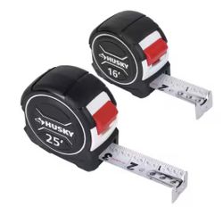Husky 2pk 16 and 25ft Tape Measure