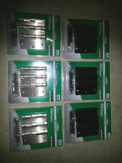 3 1/2 door hinges - brand new