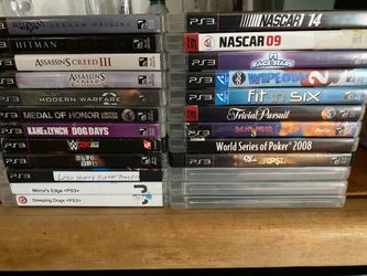 PS3 games lot, 27 total, make offer, trades ok