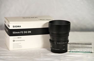 📸 Sigma 50mm f/2.0 DG DN Contemporary e - mount