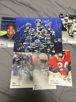 Signed each autograph prices are negotiable