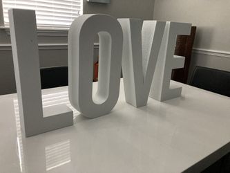 Letters Raw Foam