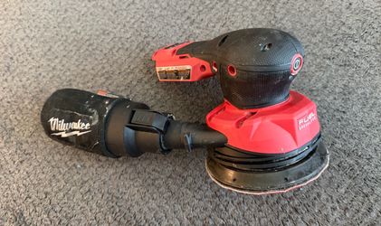 Milwaukee fuel orbital sander