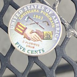 2004 Louisianna Purchase Nickel 